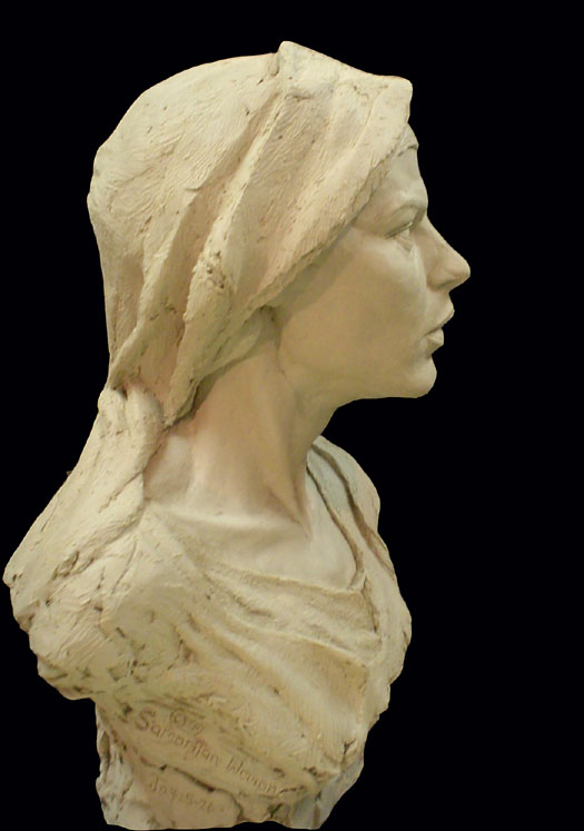 bust of a woman